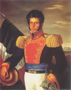 1 abril de 1829: toma posesión como segundo presidente de México, el general Vicente Guerrero