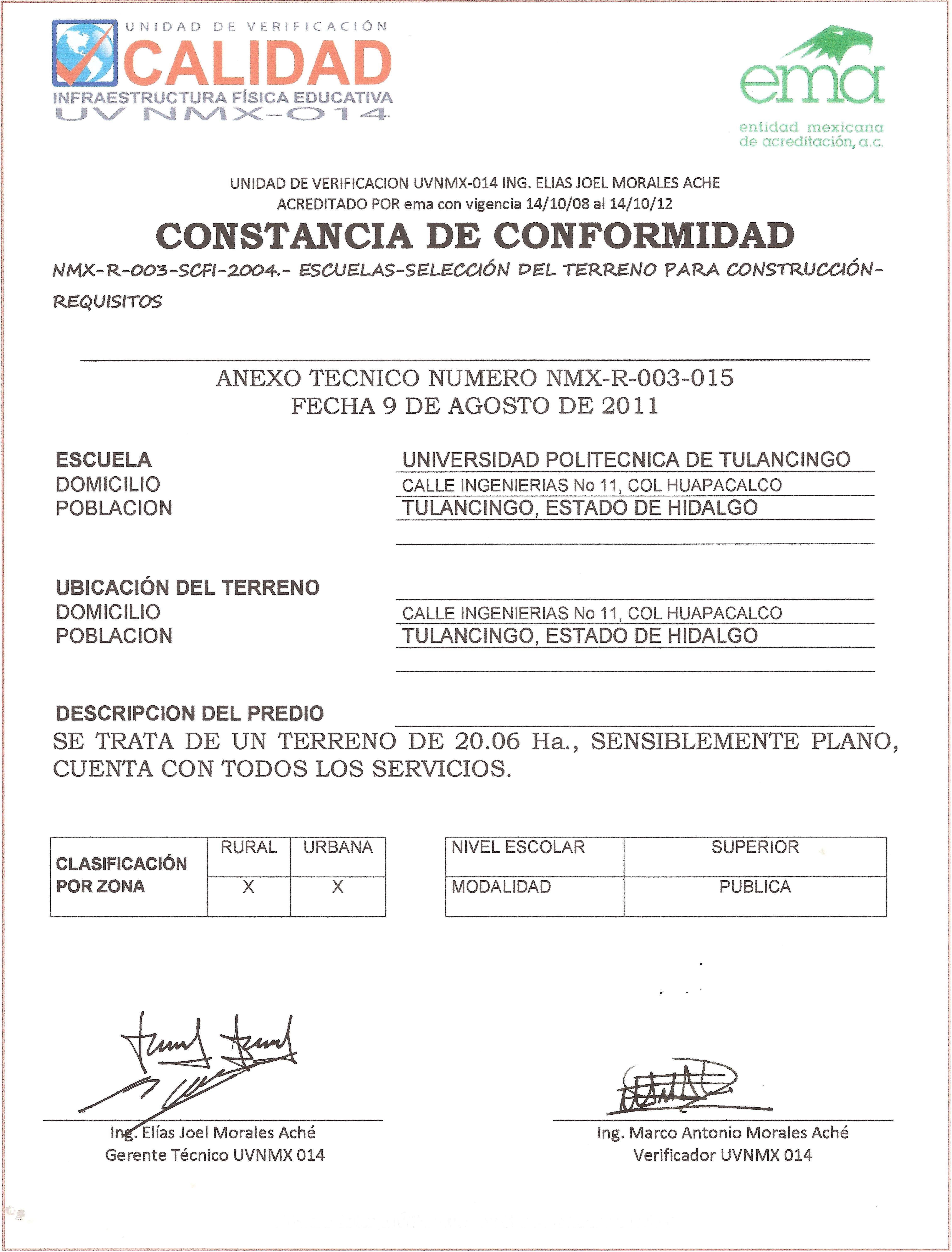 Certificado